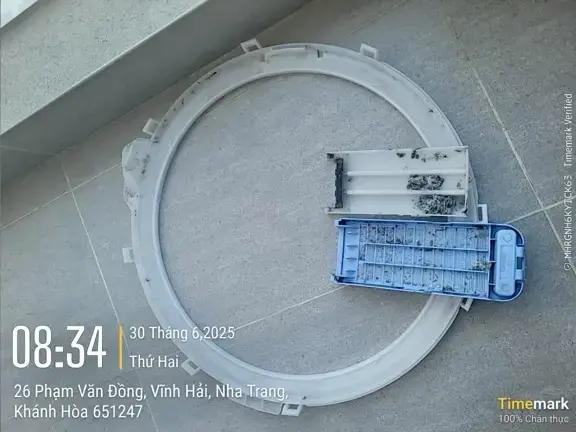 Vệ sinh máy giặt lồng đứng-dưới 8 Kg