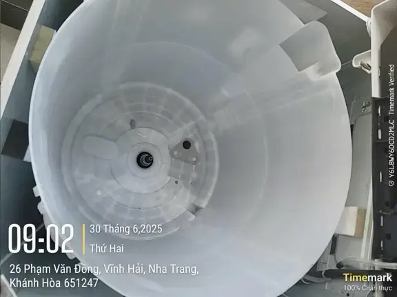 Vệ sinh máy giặt lồng đứng-dưới 8 Kg