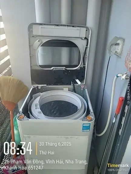Vệ sinh máy giặt lồng đứng - từ 8-12 Kg