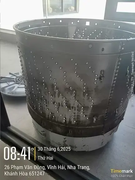 Vệ sinh máy giặt lồng đứng - từ 8-12 Kg