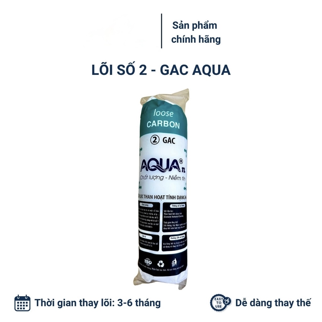Thay lõi máy lọc nước: lõi lọc thô 1, 2, 3