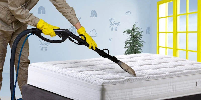 Giặt khô nệm bằng máy giặt khô, sây khô