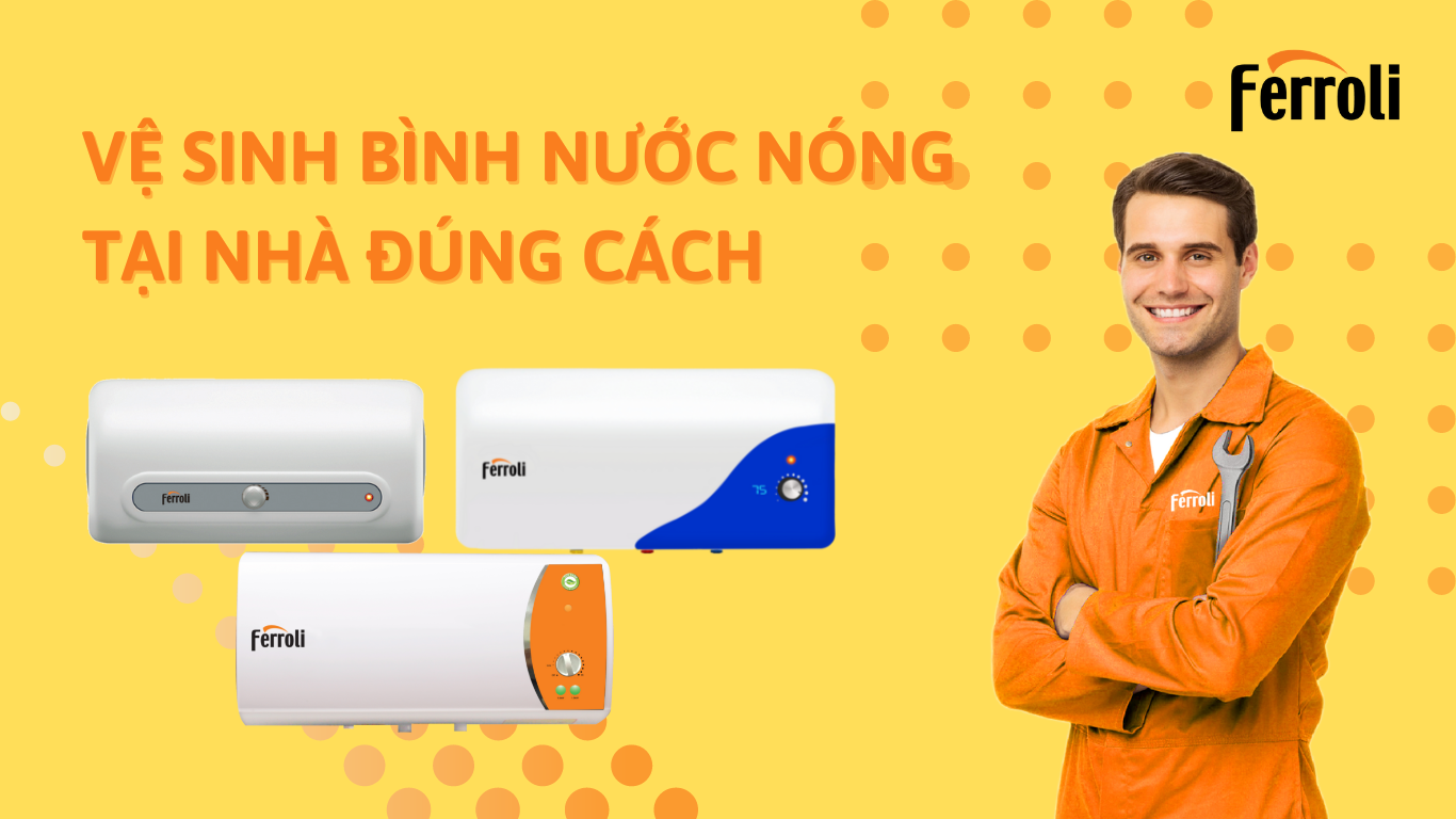 Vệ sinh máy nước nóng-cơ bản
