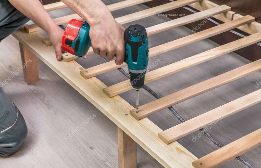 Sửa giường bị sập thanh giường