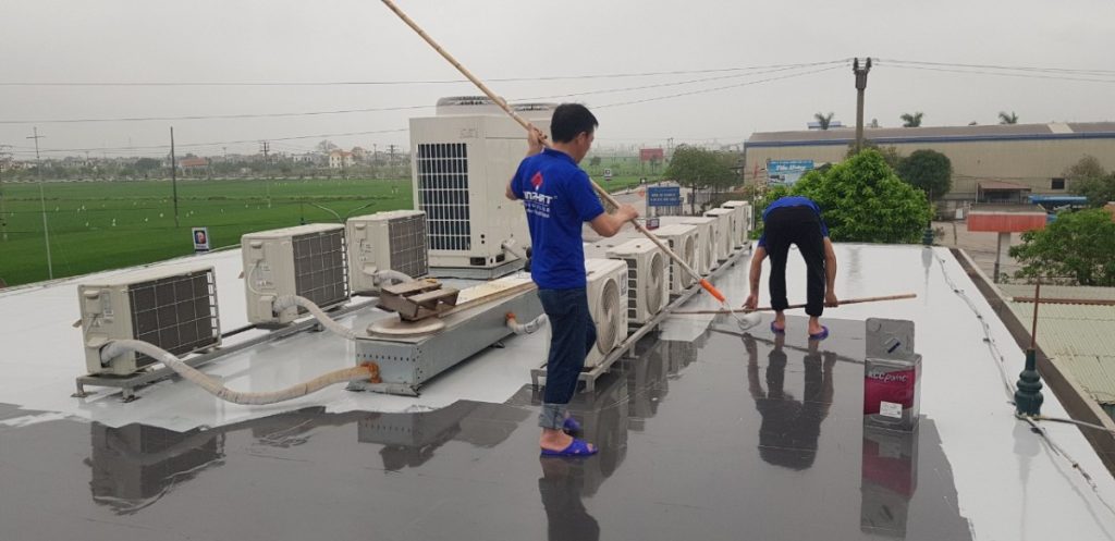 Chống thấm tường, bao gồm sơn lại tường