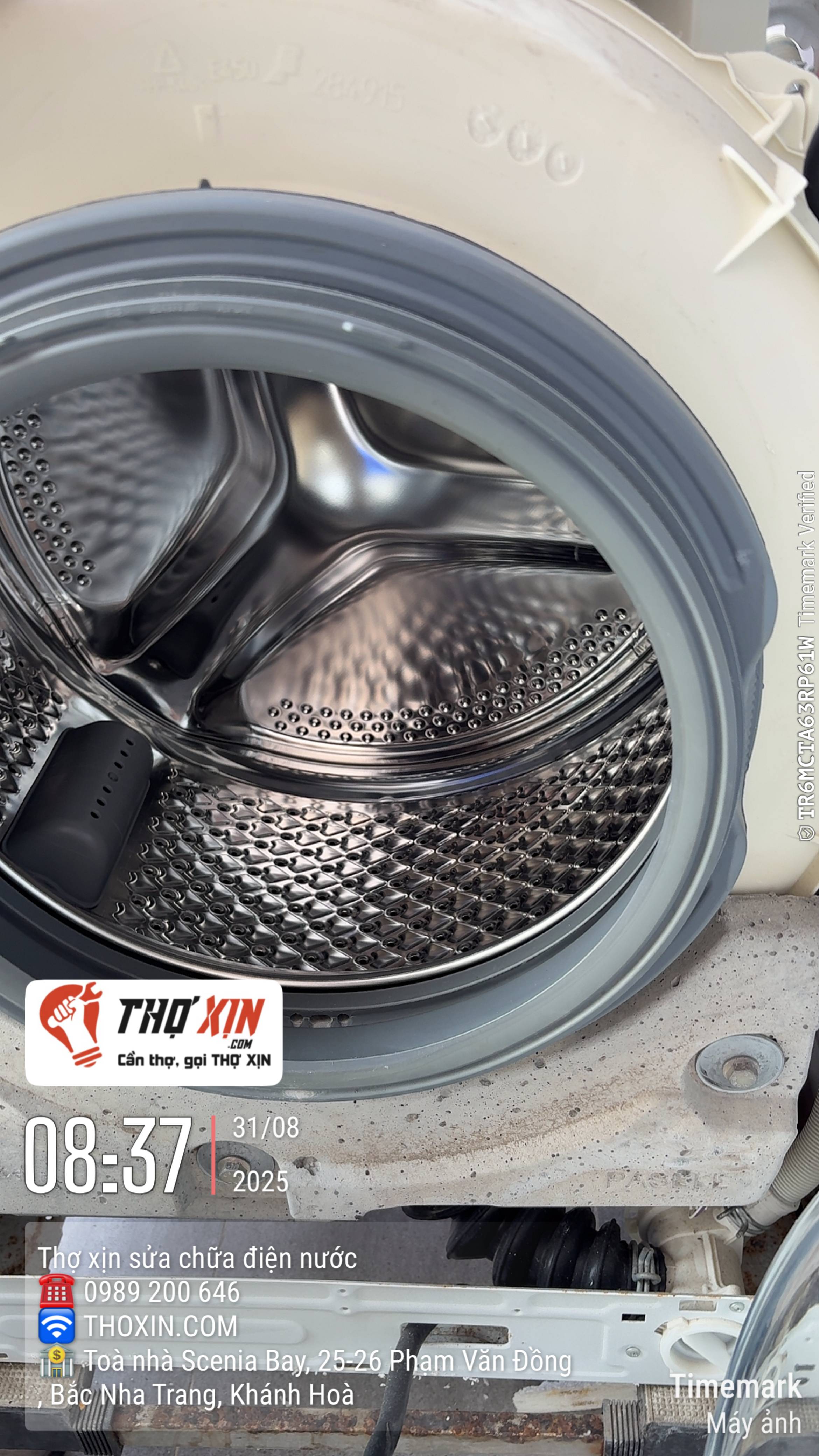 Vệ sinh máy giặt lồng ngang 8-12 Kg