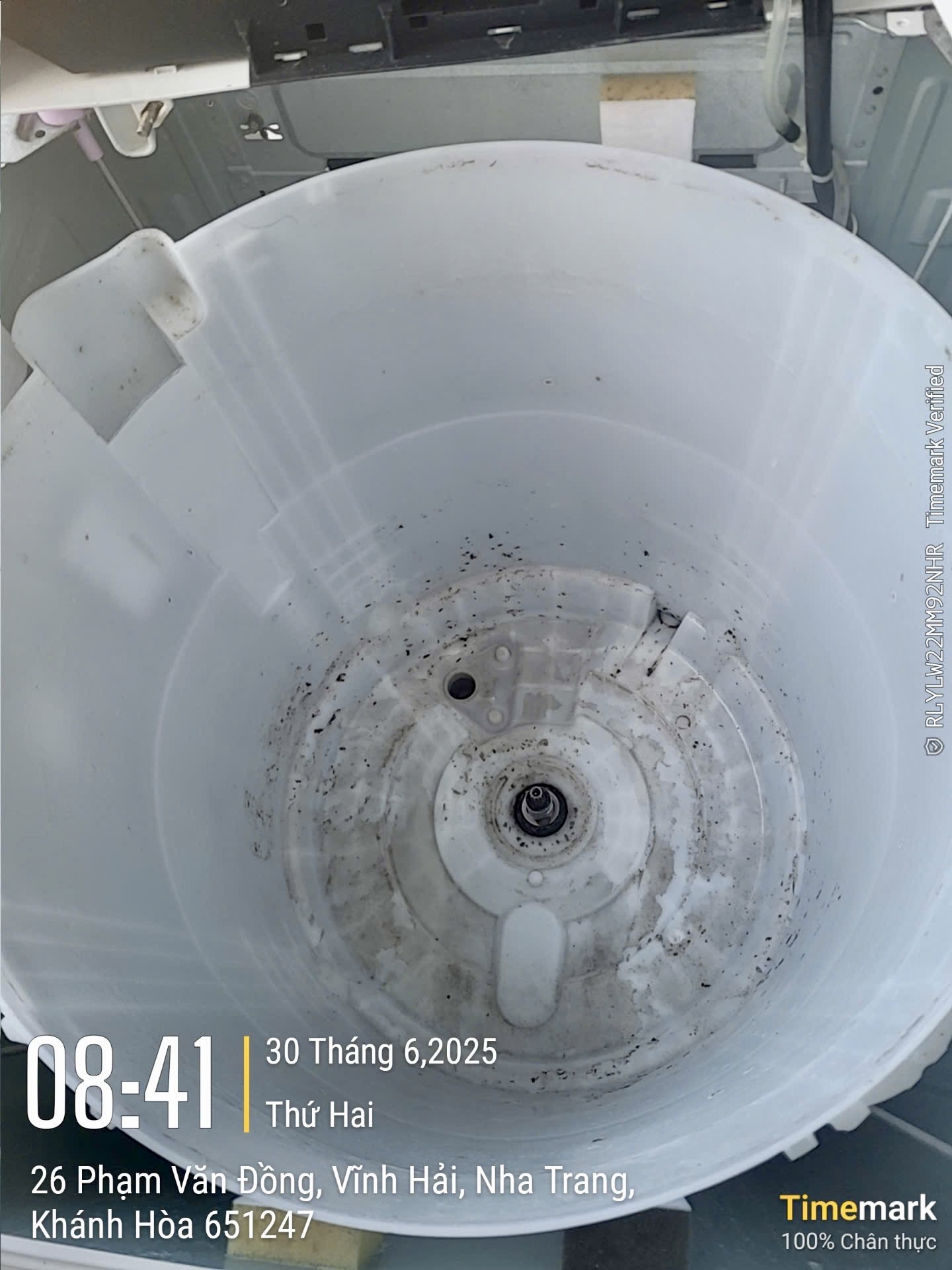 Vệ sinh máy giặt lồng đứng-dưới 8 Kg