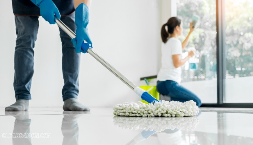 Vệ sinh toàn bộ căn hộ 1 Phòng ngủ 40m2