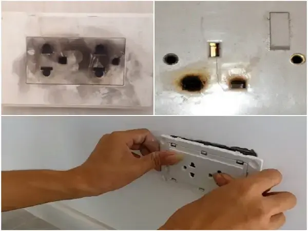 Sửa điện bị chập cháy