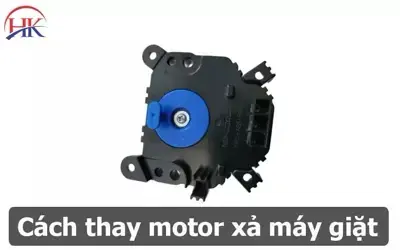 Thay mô tơ xả máy giặt
