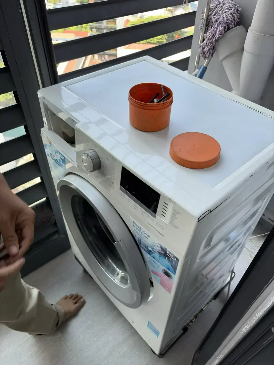 Lắp đặt máy giặt