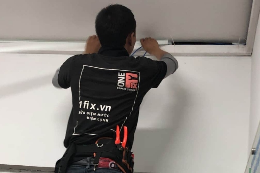 Lắp đường điện đi nổi (không gồm vật tư)