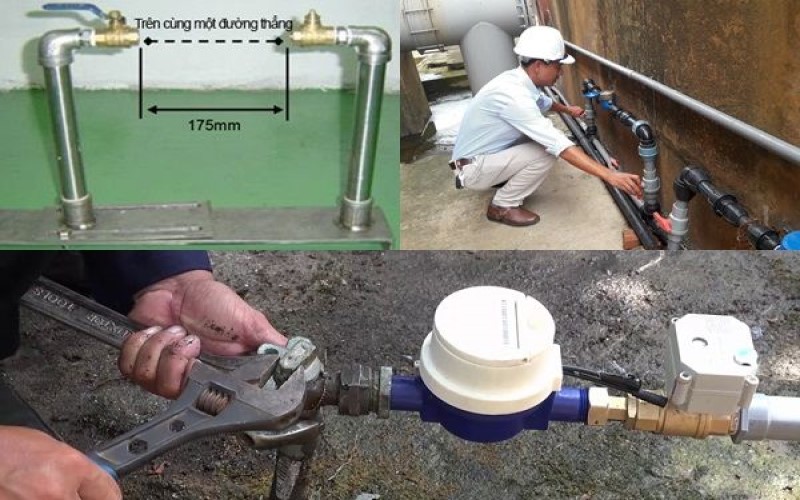Lắp đặt đồng hồ nước