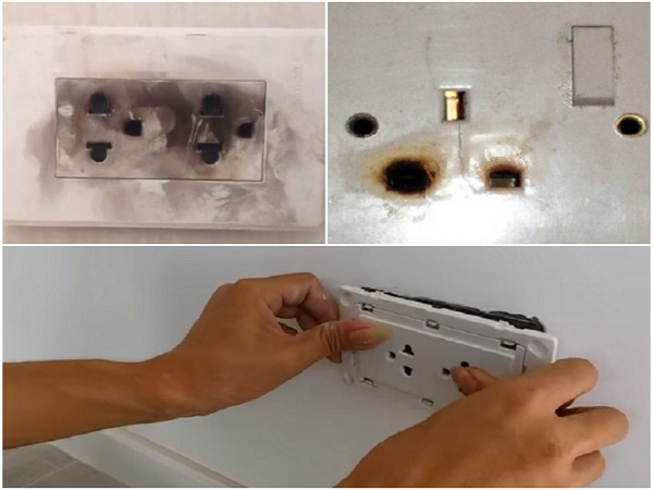 Sửa điện bị chập cháy