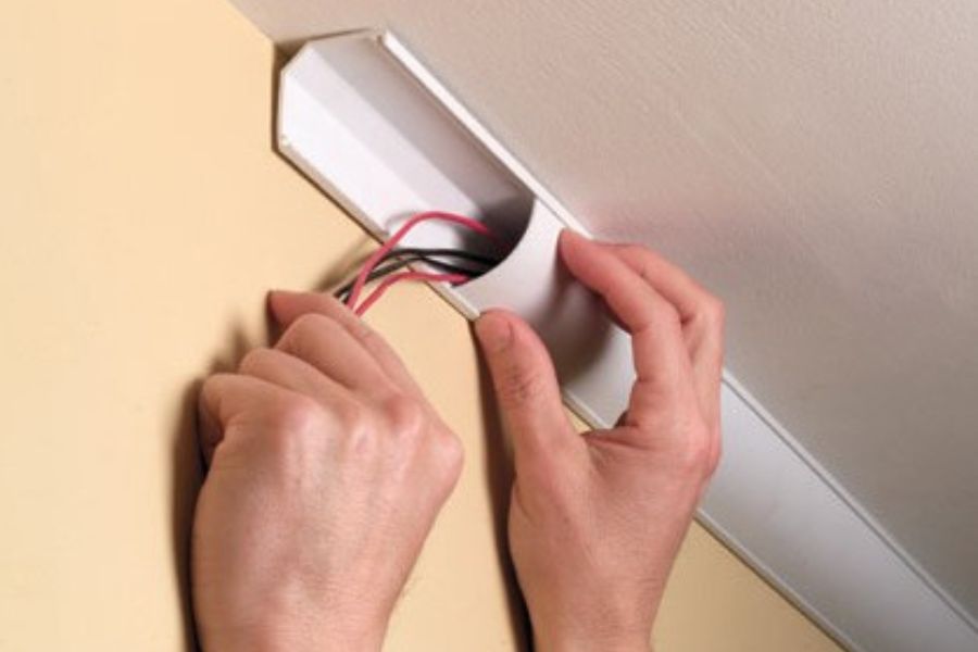 Lắp đường điện đi nổi (không gồm vật tư)